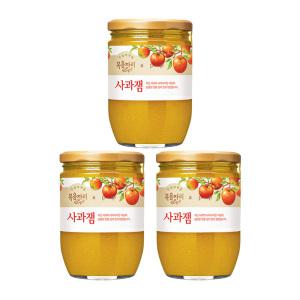 복음자리 사과잼 620g x 3개 (아삭아삭 과육)