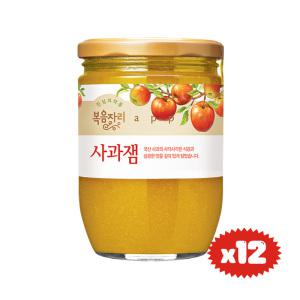 복음자리 사과잼 620g x 12개 (아삭아삭 과육) 박스