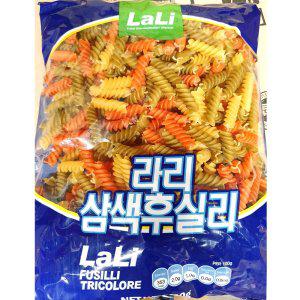 삼색 푸실리 라리 500g X4개 전문 업소용 파스타 재료