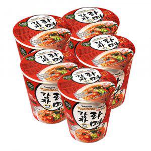 삼육 우리밀 감자라면컵(컵라면) 73g x 5개