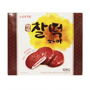 롯데 명가찰떡파이375g X 8개