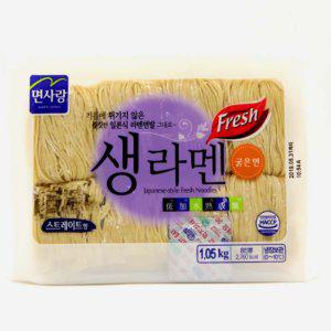 기름에 튀기지않은 면사랑 생 라면 1kg (반품불가)