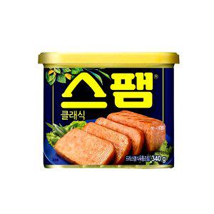 CJ백설 스팸 클래식 340g 20ea 1box (반품불가)