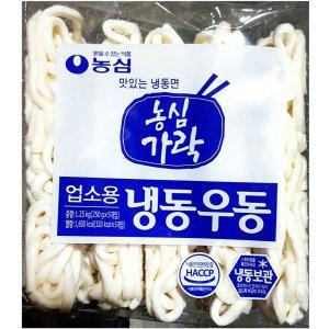 업소용 식자재 재료 농심 가락 냉동우동면 250g x5