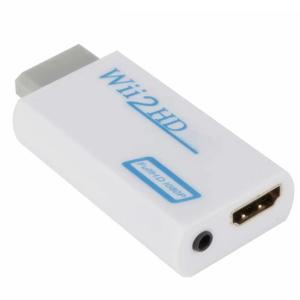 풀 HD 1080P Wii to HDMI 호환 어댑터 컨버터, PC HDTV 모니터용 오디오, Wii2 to HDMI 호환 어댑터, 3.5mm