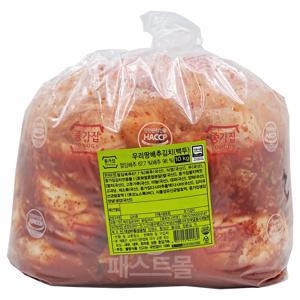 종가집 우리땅 배추김치 백두 10kg