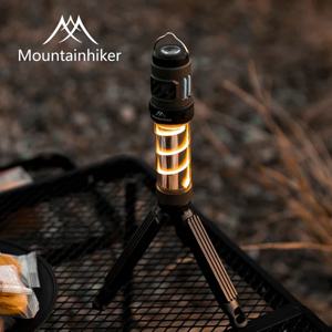 MOUNTAINHIKER 야외 캠핑 전술 모기 램프 킬러 휴대용 LED 손전등 자석 USB 충전 고출력 모기 램프