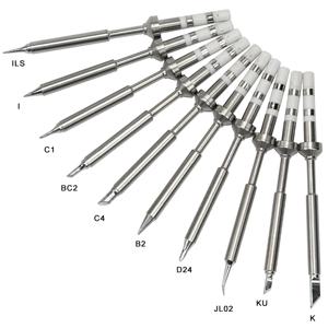 납땜 다리미 팁 교체 팁 전기 납땜 다리미 팁, 다양한 모델, K KU I D24 BC2 C4 C1 JL02, TS101, TS100, T85, 1 개