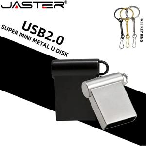 JASTER 고속 메탈 USB 플래시 드라이브, 블랙 펜 드라이브, 32GB 미니 메모리 스틱, 크리에이티브 비즈니스 선물, 외부 스토리지, 64GB