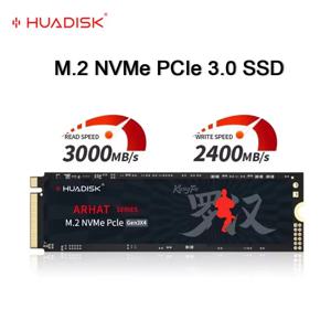 HUADISK 노트북 데스크탑용 2280 내장 하드 디스크, M.2 SSD PCIe NVMe, 128GB, 256GB, 512GB, 1TB, Gen3 * 4