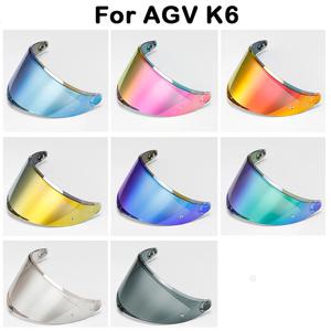 오토바이 헬멧 실드, AGV K6 K6S 바이저, UV 보호, Viseira Capacete Cascos 액세서리 교체품