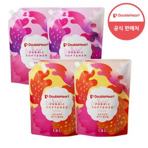 유아용 섬유유연제 1,800ml 파우치 2+2