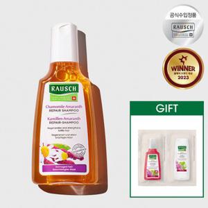 [~15%추가쿠폰]라우쉬 카모마일-아마란스 리페어 샴푸 200ml+GIFT(샤쉐증정)