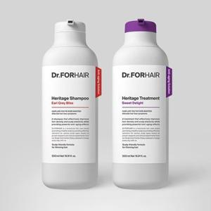 [닥터포헤어] 최신상 헤리티지 샴푸 500ml + 헤리티지 트리트먼트 500ml