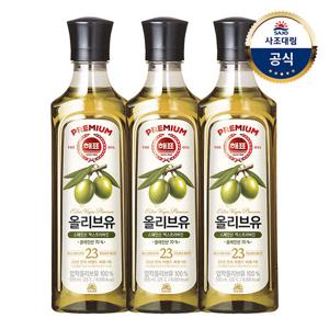 [사조대림] 해표 올리브유 500ml x3병