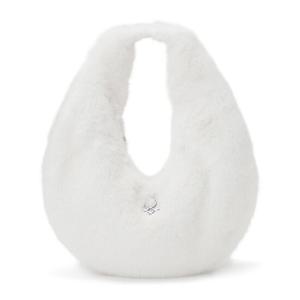 [베네통] Fur logo bag_6G6LDY06D074