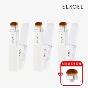 엘로엘 블랑스틱 톤업빗자루 화이트 본품3+브러쉬 증정_ELROEL