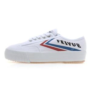 [FEIYUE] 남여공용 CLASSIC PLATFORM WHITE BLUE RED / F20068W