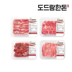 도드람한돈 삼겹살 500g+목심 500g+항정살 300g+도깨비살 400g 구이세트