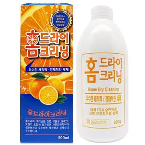 홈드라이 크리닝 500ml 의류용 x4개