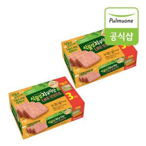 [풀무원] 식물성 지구식단 LIKE 런천미트 3개묶음(190g x 3개입) x 2개