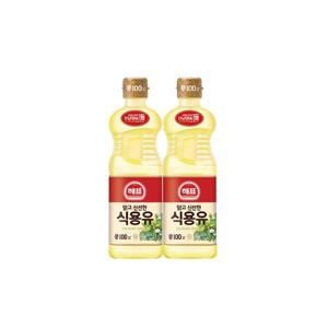 [사조대림] 해표 콩기름 0.5L x2개 /식용유