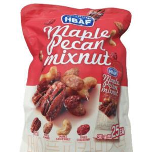 바프 메이플 피칸 믹스넛 750g(30g X 25입) x 2봉