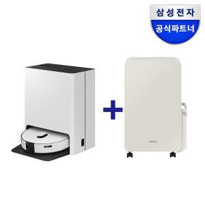 삼성 비스포크 AI 스팀 VR7MD97716G + 인버터 제습기 AY18CG7500GED 패키지