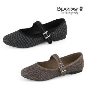 [베어파우](강남점)(BEARPAW) ZANNE 트위드  메리제인슈즈 2종택1 K1750PCW