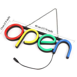 네온사인간판 OPEN 카페 식당 술집 LED 네온사인 조명