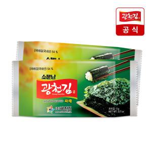 [광천김] 소문난 파래도시락김 5g 48봉