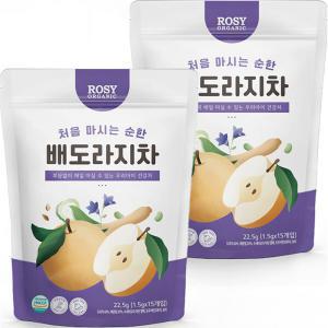 로지오가닉 처음마시는 순한 배도라지차 1.5g x 15p 2봉 30개입