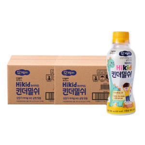 일동 후디스 하이키드 킨더밀쉬 200ml, 24입, 2개