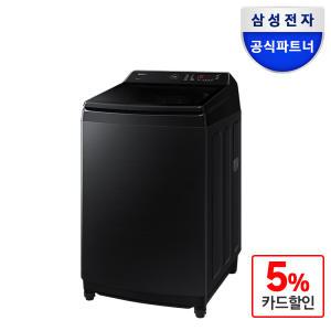 [카드가 55만]삼성 그랑데 통버블 세탁기 18Kg 버블폭포 입체돌풍세탁 WA18CG6K46BV 블랙캐비어