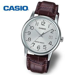 [카시오][정품] CASIO 카시오 남성 정장 가죽시계 MTP-V002L-7B2