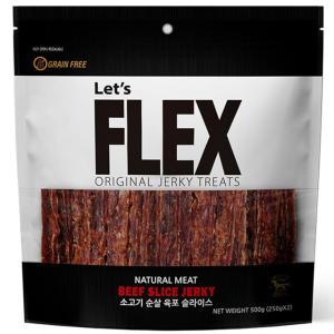 [한정수량 특가] 플렉스 소고기육포 1kg 이중지퍼포장