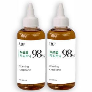 JHP 녹초엽 지루성 비듬 가려움 두피토닉, 100ml, 2개