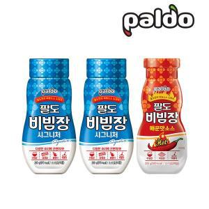 팔도시그니처 비빔장 380g x 2개+매운맛 비빔장200g