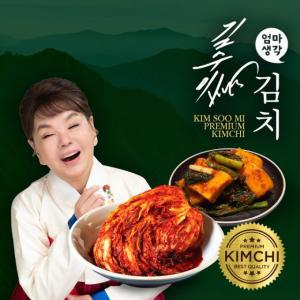 김수미의 엄마생각 더프리미엄 포기김치 8kg 김수미 더프리미엄 갓 석박지 2kg