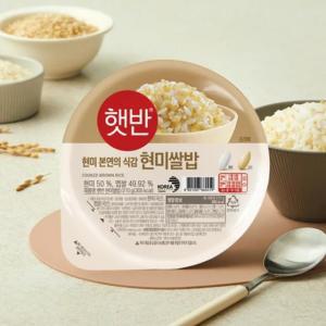 햇반 현미쌀밥 210g x 48개 (8개입 x 6개)