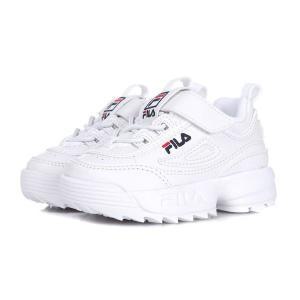 [매장정품] 휠라 FILA [휠라] 키즈 디스럽터운동화 2 토들러 화이트 510564