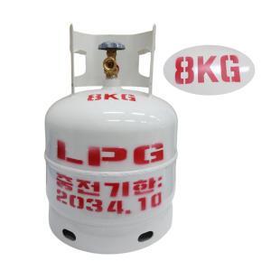 LPG 8kg가스통 야외용 캠핑용 가스용기 차박용 국산 정품 34년 10월