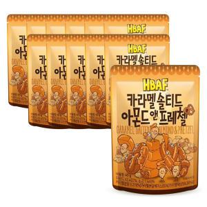 HBAF 바프 아몬드 카라멜솔티드 아몬드앤프레첼 40g x12개