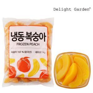 [딜라잇가든]냉동 복숭아(슬라이스) 1kg x 5