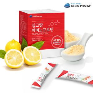 실크랑 아미노 프로틴 2gx30포 식물성단백질 실크아미노산 류신 알라닌 글루타민 수용성