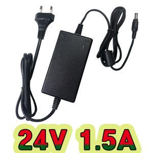 24V 1.5A 전원선일체형 어댑터, DC 24V1.5A SMPS 모니터 CCTV 선풍기 아답터