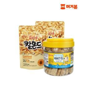 [하프클럽/]칼몬드150g 2봉   빼빼한통 오리지널120g 1통