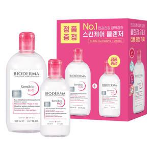 바이오더마 클렌징워터 센시비오 H20 500ml+250ml