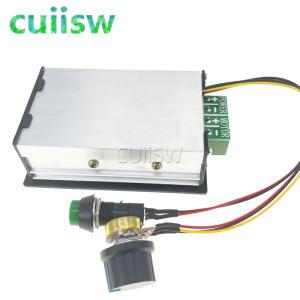 디지털 LED 디스플레이 모터 속도 컨트롤러 PWM 0  100% 조절 가능 DC 6V 12V 24V 48V 30A