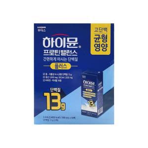 일동후디스 하이뮨 프로틴 밸런스 플러스 190ml x 16팩 x 1박스